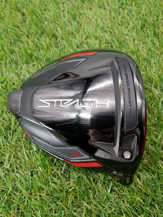 2022 TAYLORMADE STEALTH HD DRIVER 9* CLUBHEAD ONLY +HC GOOD