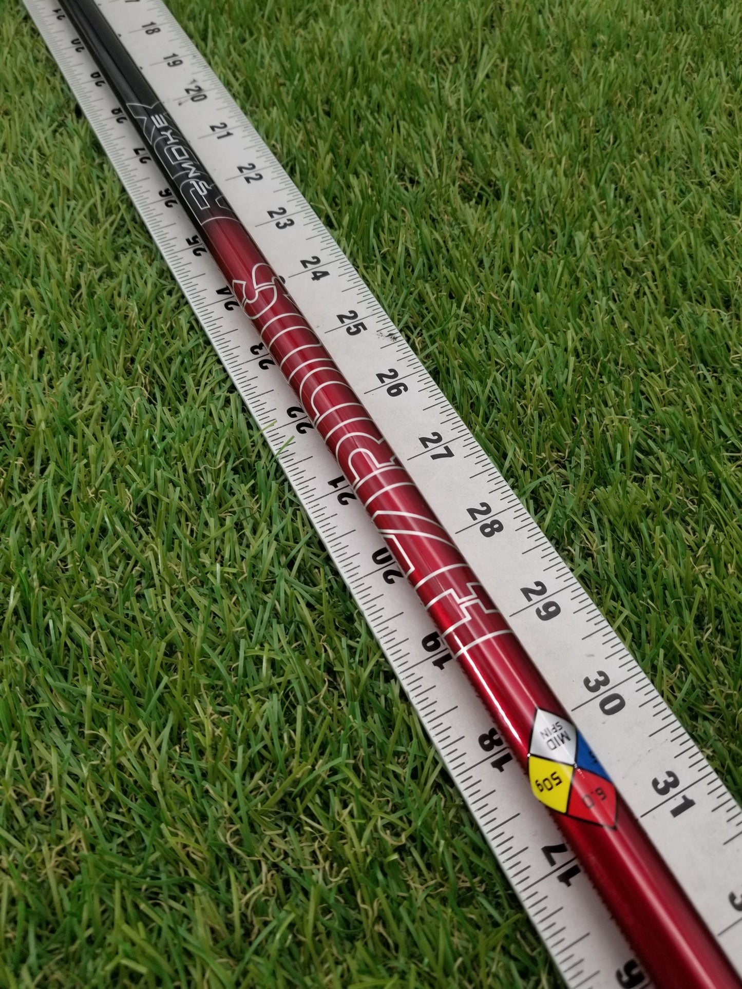 PROJECT X HZRDUS SMOKE RED RDX DRIVER SHAFT STIFF 50G PING TIP 44" VERYGOOD