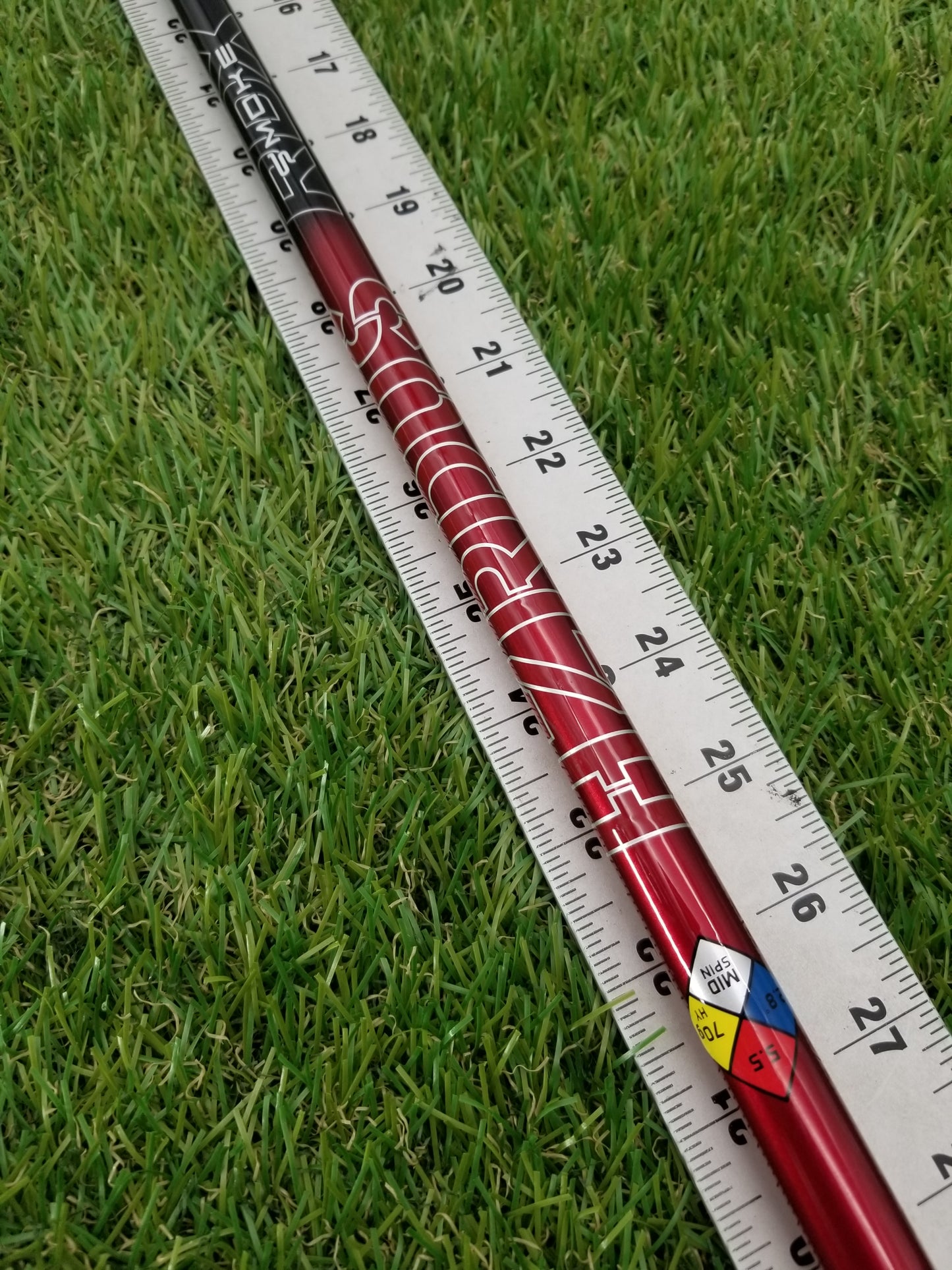 PROJECT X HZRDUS SMOKE RED RDX HYBRID SHAFT REGULAR 70G PING TIP 39.5" VERYGOOD