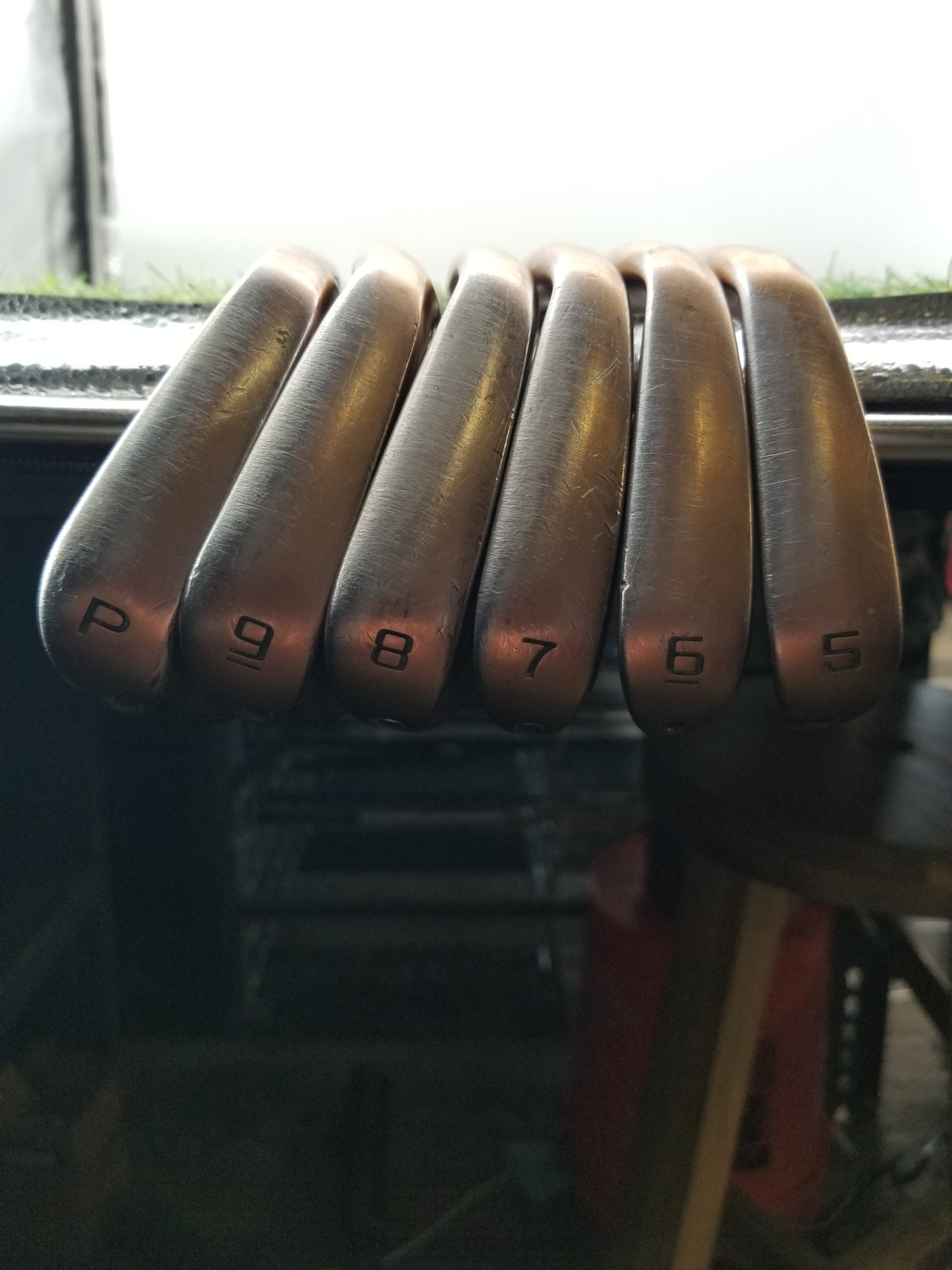 2020 COBRA KING FORGED TEC IRON SET 5-PW STIFF TRUE TEMPER DYNAMIC GOLD GOOD