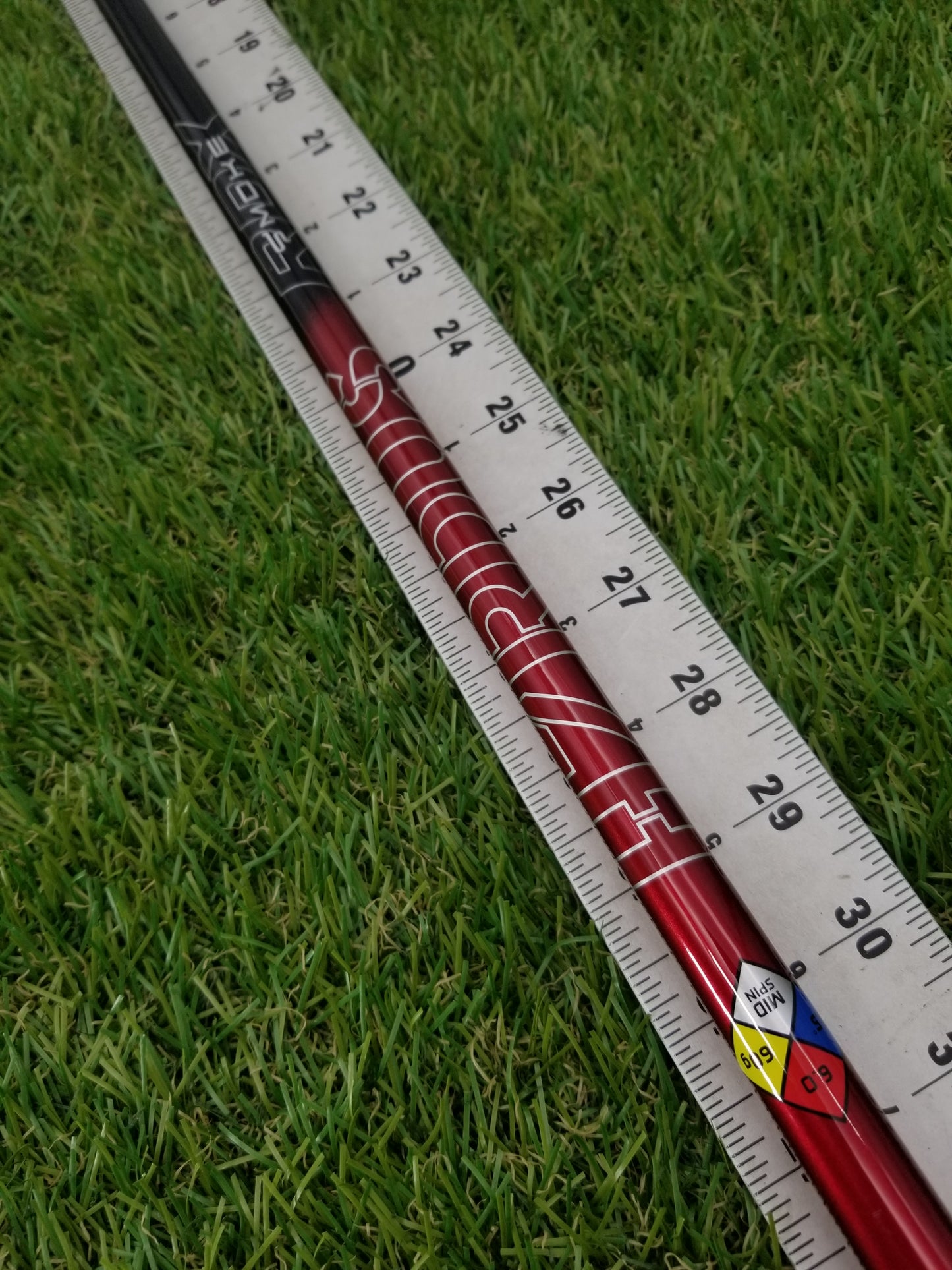 PROJECT X HZRDUS SMOKE RED RDX DRIVER SHAFT STIFF 60G PING TIP 44" VERYGOOD