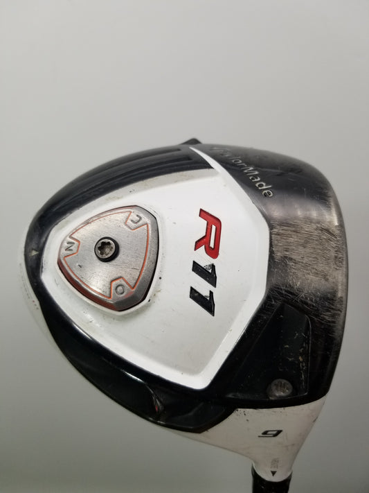 2011 TAYLORMADE R11 DRIVER 9* STIFF FUJIKURA BLUR 60 FAIR