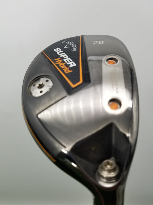 2019 CALLAWAY SUPER HYBRID 20* STIFF MITSUBISHI TENSEI CK ORANGE 80HY +HC VERYGOOD