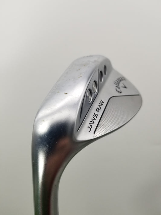 LEFTY 2023 CALLAWAY JAWS RAW WEDGE 56*/10S STIFF DYNAMIC GOLD SPINNER TI GOOD