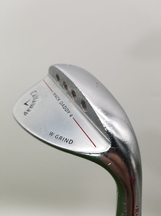 2018 CALLAWAY MACK DADDY 4 PLATINUM CHROME WEDGE 56*/12 SENIOR RECOIL 460 FAIR