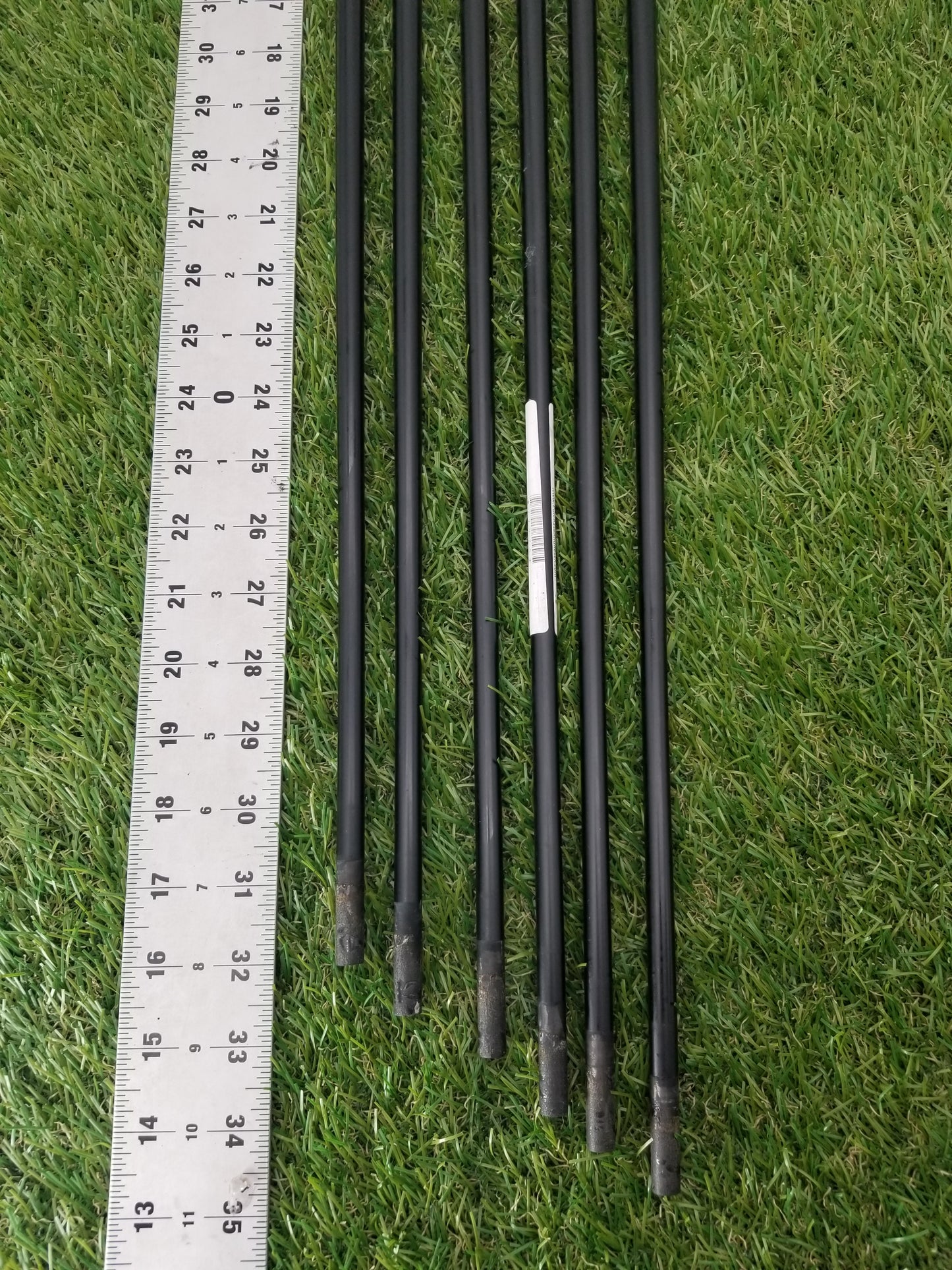 KBS TGI 60 6 PIECE IRON SHAFT SET REGULAR .370 TIP (SHORT-SEE LENGTHS) GOOD