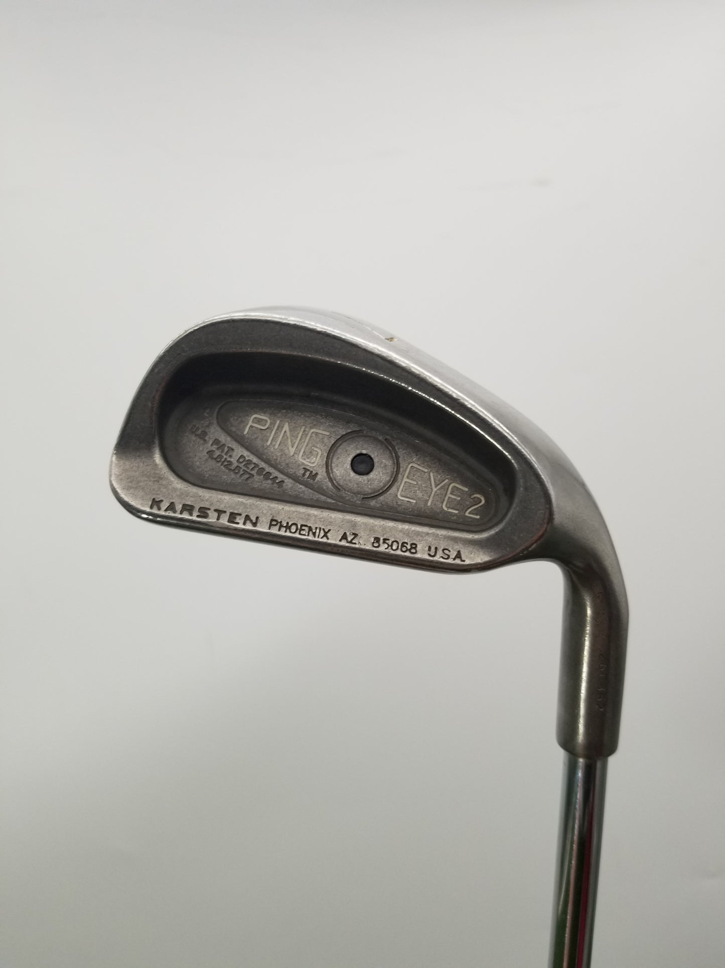 PING EYE 2 7 IRON STIFF KARSTEN STEEL 37" BLACK DOT GOOD