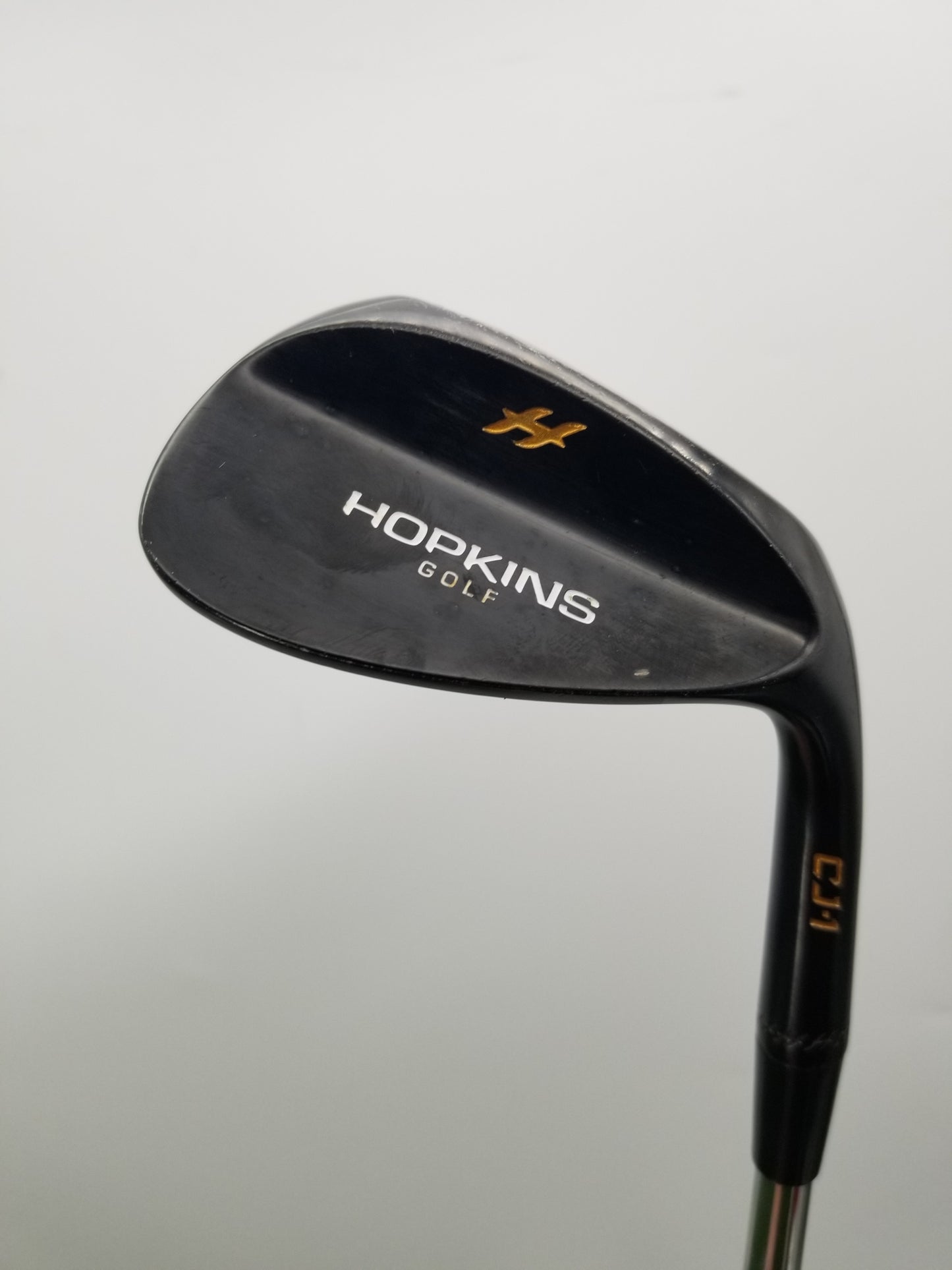 HOPKINS GOLF CJ-1 WEDGE 56* WEDGEFLEX STEEL SHAFT 36" GOOD