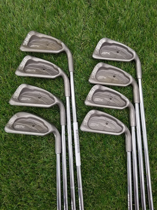 PING ISI K IRON SET 3-PW STIFF KARSTEN JZ BLACK DOT GOOD