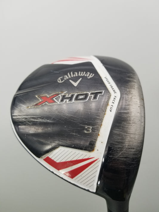 2013 CALLAWAY X HOT 3 WOOD 15* REGULAR PROJECT X PXV 43.5" GOOD