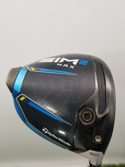 2021 TAYLORMADE SIM2 MAX DRIVER 9* REGULAR FUJIKURA VENTUS BLUE 5 45.5" +HC GOOD