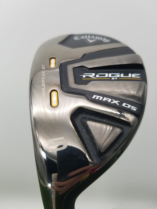 LEFTY 2022 CALLAWAY ROGUE ST MAX OS 5 HYBRID LADIES ALDILA ASCENT 40 +HC DEMO