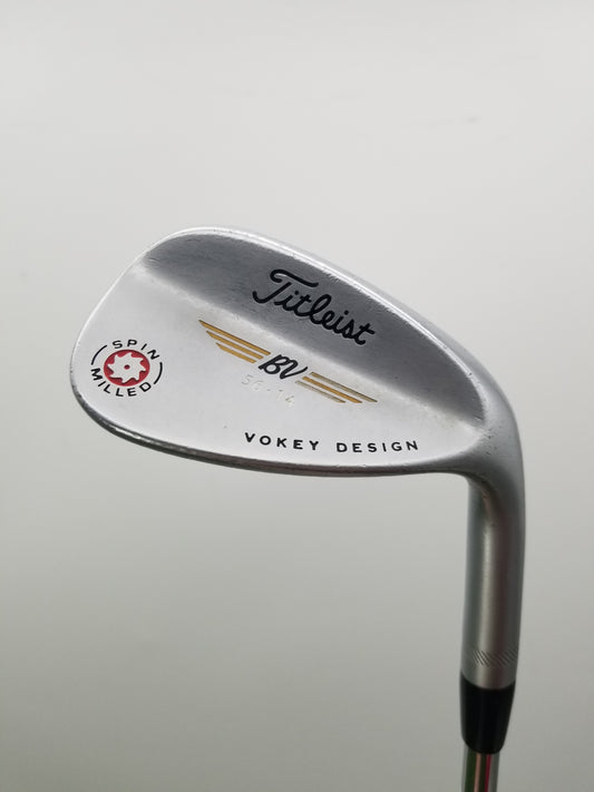 2009 TITLEIST VOKEY SPIN MILLED CHROME WEDGE 56*/14 WEDGE FLEX 35" FAIR