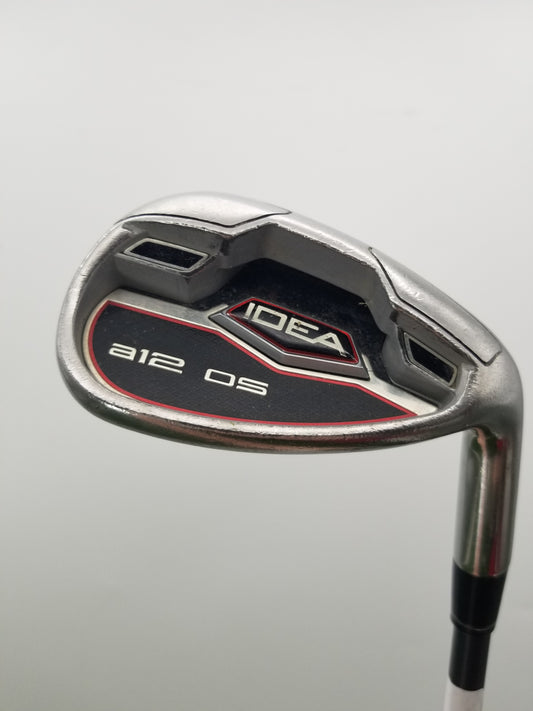 2011 ADAMS IDEA A12 OS SAND WEDGE LITE FLEX GRAFALLOY 55 35" FAIR