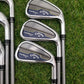 2023 CALLAWAY PARADYM X IRON SET 5-PW,AW REGULAR PROJECTX HZRDUS GEN 4 65G GOOD