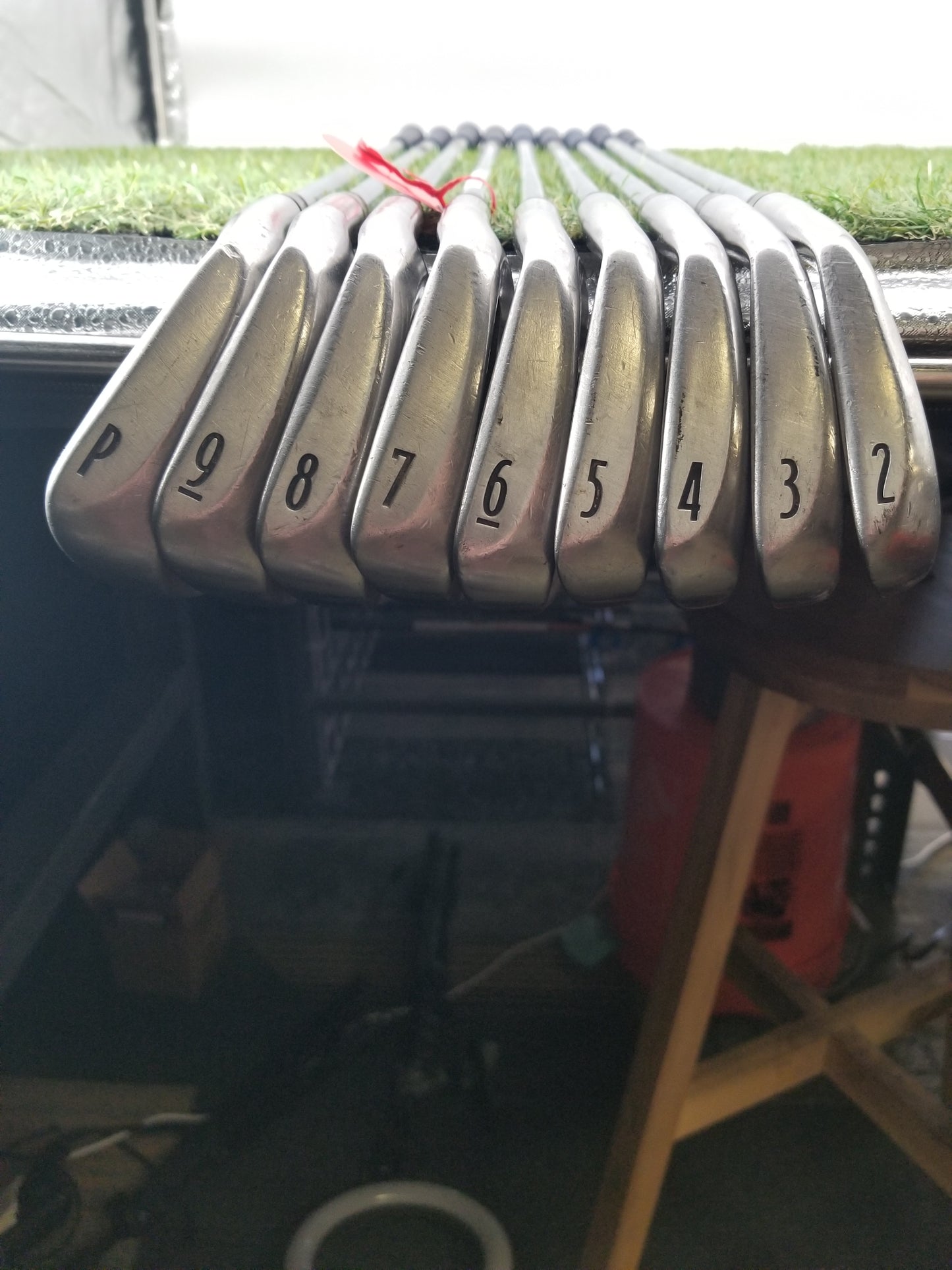 1997 TITLEIST DCI 962 IRON SET 2-PW STIFF DYNAMIC GOLD S300 FAIR