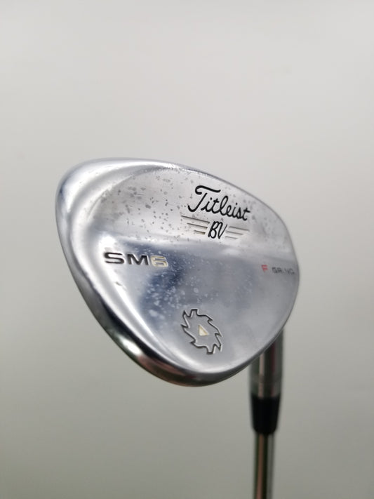 2016 TITLEIST VOKEY SM6 CHROME WEDGE 56/14 REGULAR TRUE TEMPER XP 90 GOOD