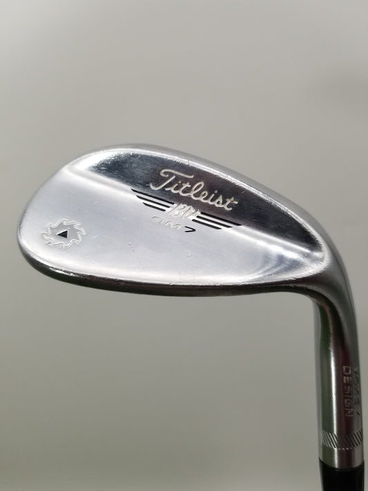 2018 TITLEIST VOKEY SM7 CHROME 56*/8 WEDGE FLEX STEEL 35" FAIR