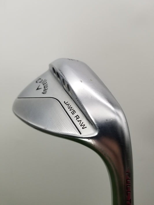 2023 CALLAWAY JAWS RAW WEDGE 58*/10 TRUE TEMPER DYN.GOLD SPINNER TOUR ISSUE GOOD