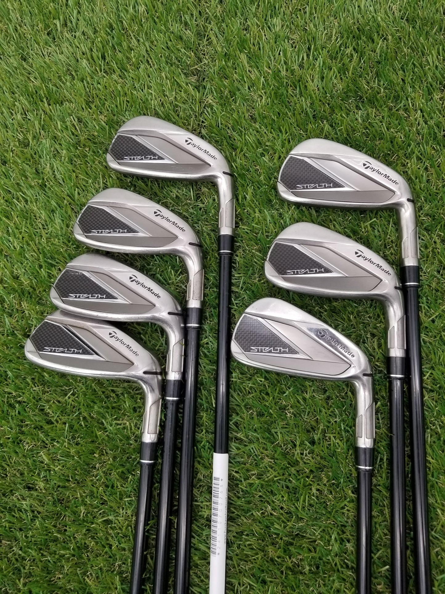 2022 TAYLORMADE STEALTH IRON SET 5-PW,SW REGULAR VENTUS RED GOOD