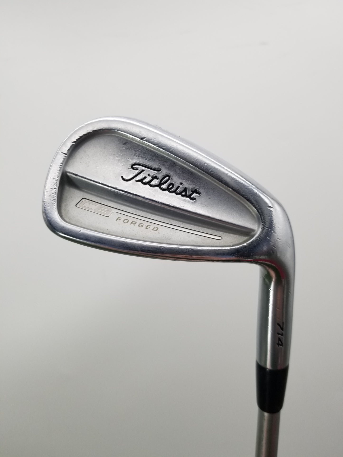 2013 TITLEIST 714 CB 9 IRON STIFF+ KBS TOUR C-TAPER 125 36" GOOD