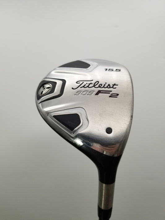 2009 TITLEIST 909F2 FAIRWAY WOOD 15.5* EXTRA STIFF ALDILA VOODOO 43" GOOD