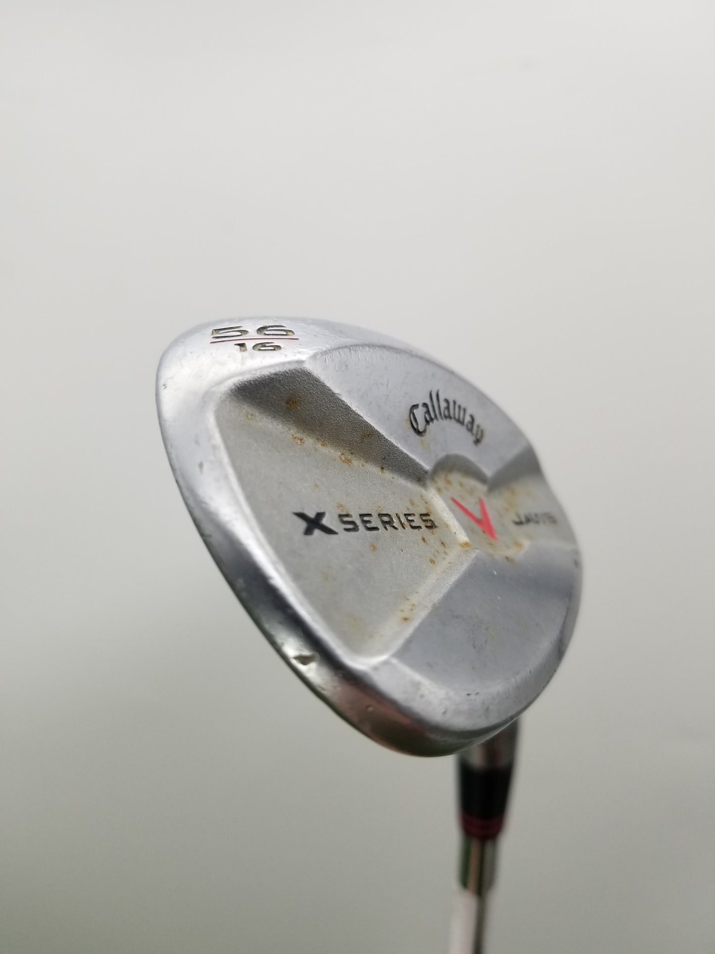 2010 CALLAWAY X SERIES JAWS WEDGE 56*/16 WEDGE FLEX STEEL 35" FAIR