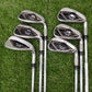 2018 TAYLORMADE M4 IRON SET 6-PW,AW REGULAR KBS MAX 85 (-1.5") GOOD