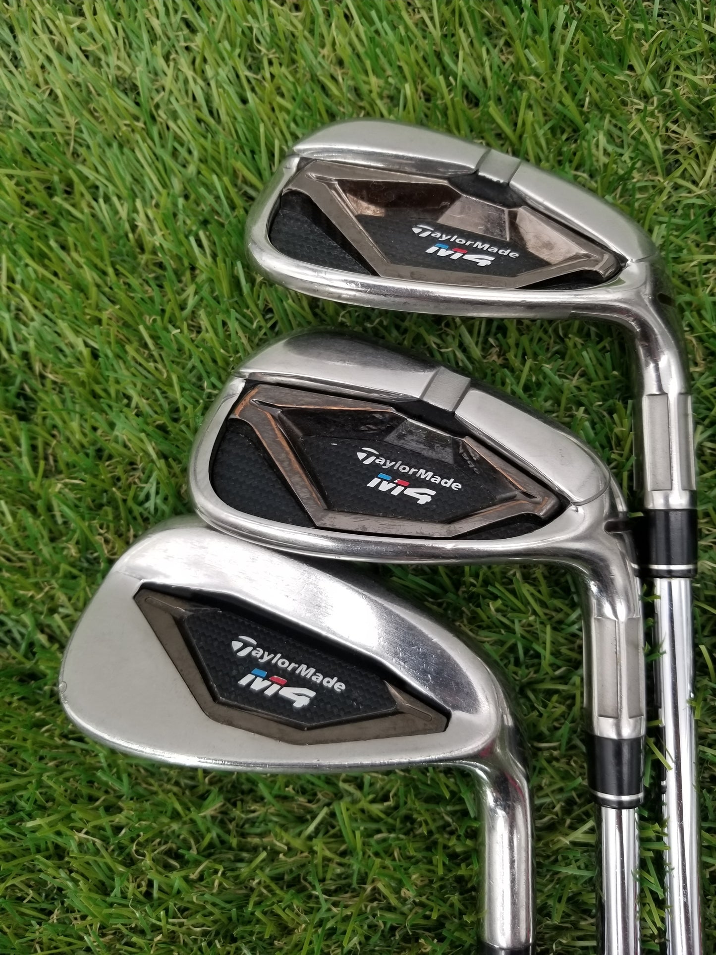 2018 TAYLORMADE M4 IRON SET 6-PW,AW REGULAR KBS MAX 85 (-1.5") GOOD