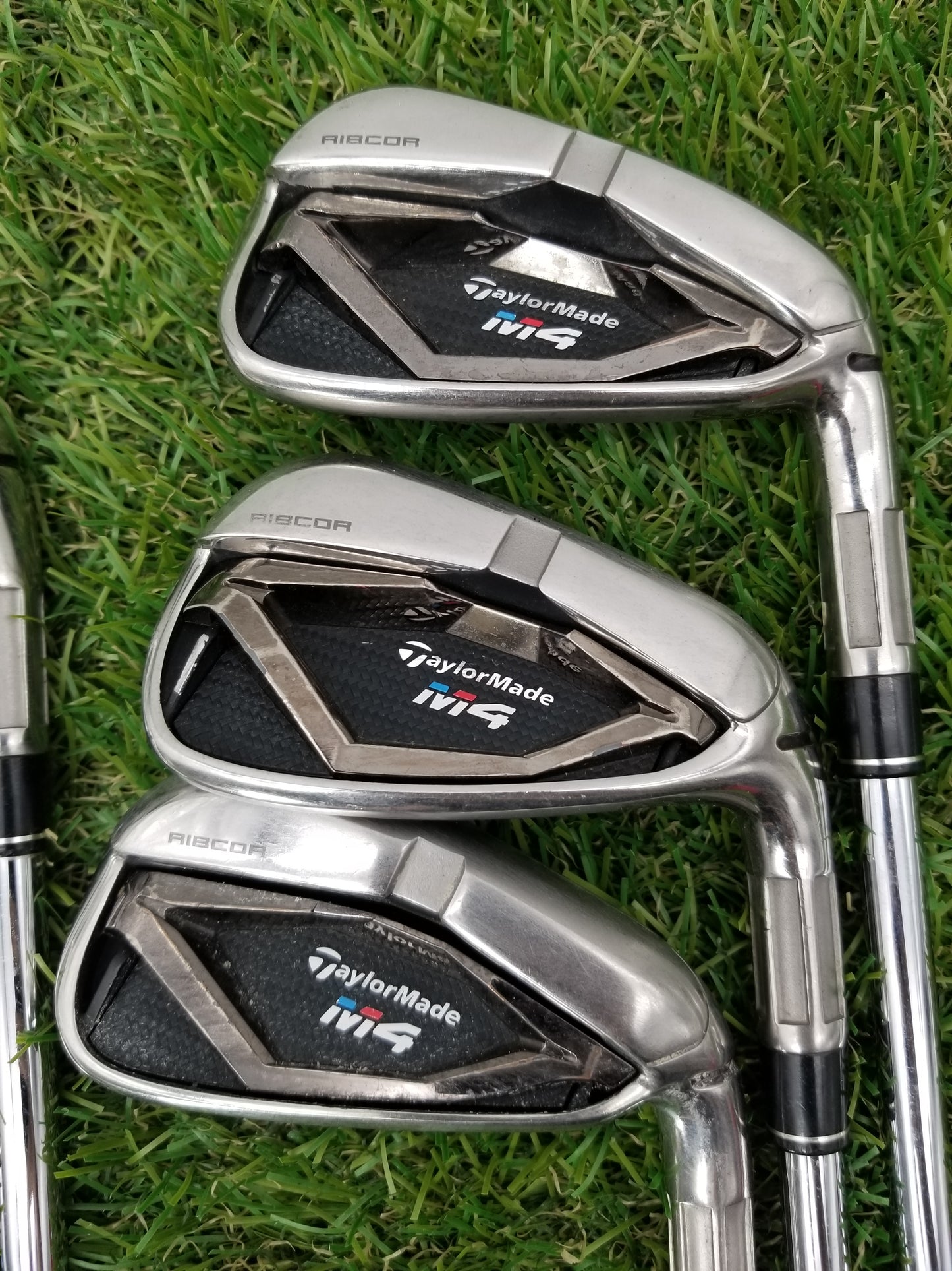 2018 TAYLORMADE M4 IRON SET 6-PW,AW REGULAR KBS MAX 85 (-1.5") GOOD