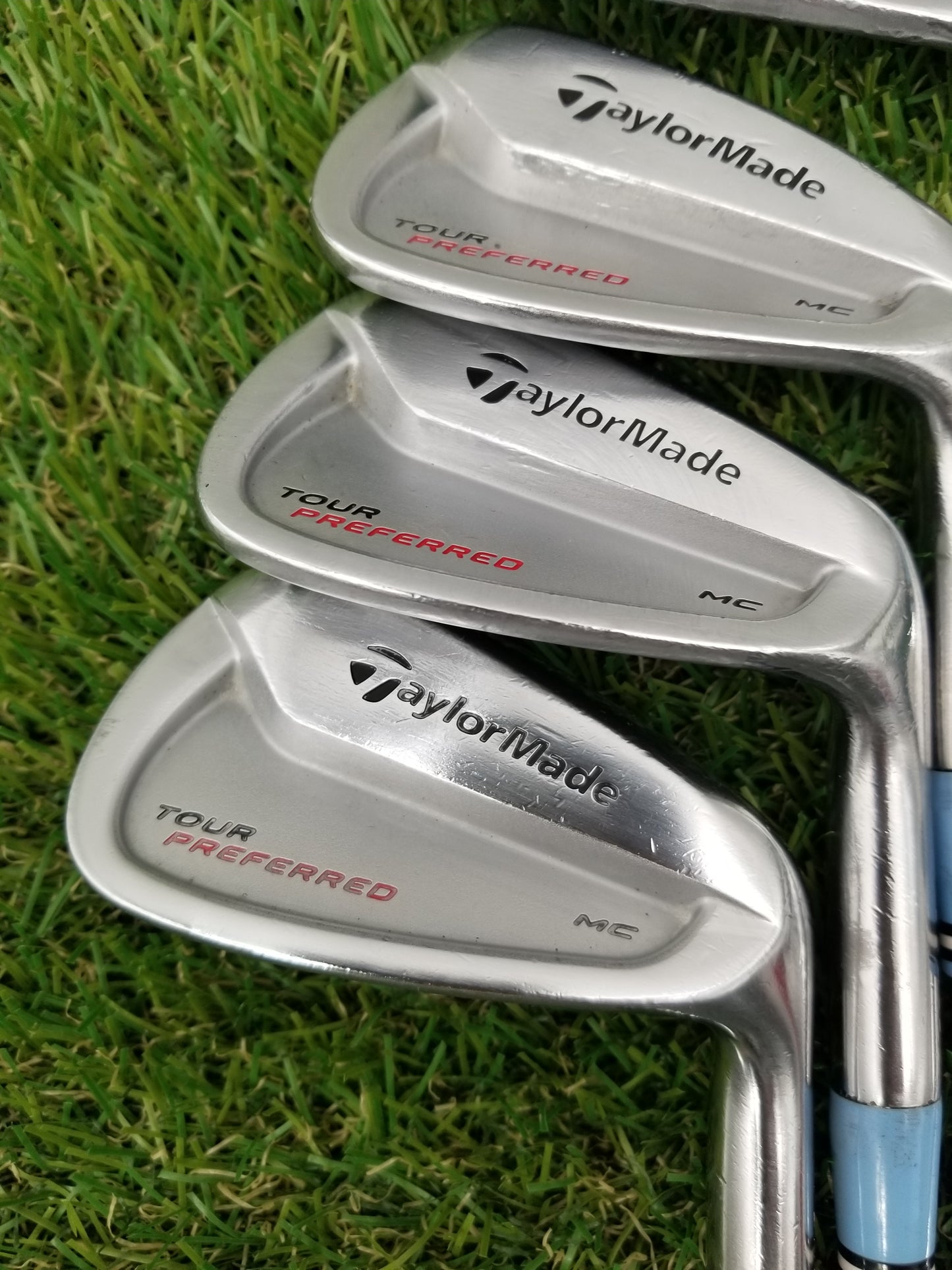 2014 TAYLORMADE TP MC IRON SET 3-PW EXTRA STIFF KBS 130 FAIR