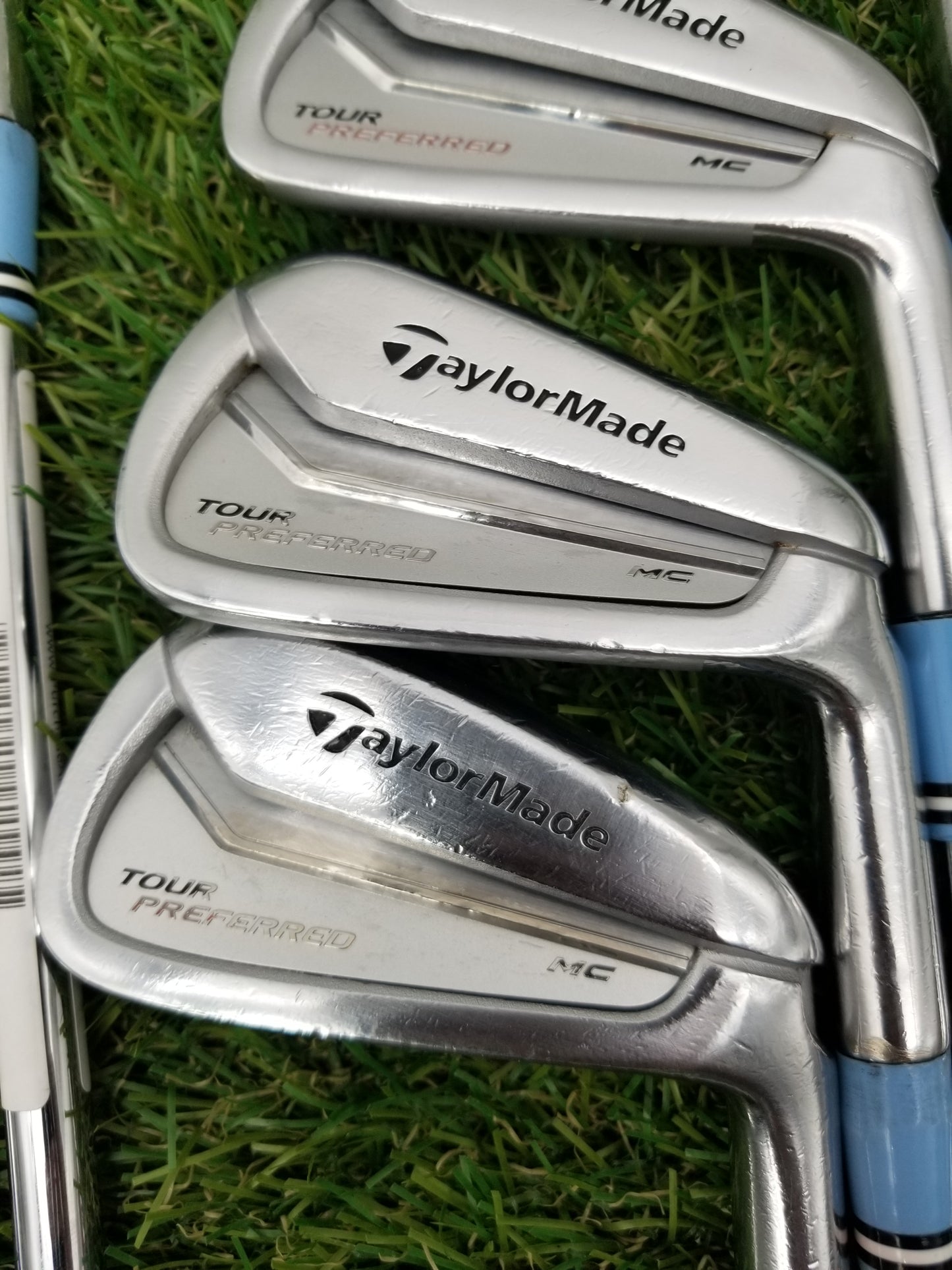 2014 TAYLORMADE TP MC IRON SET 3-PW EXTRA STIFF KBS 130 FAIR