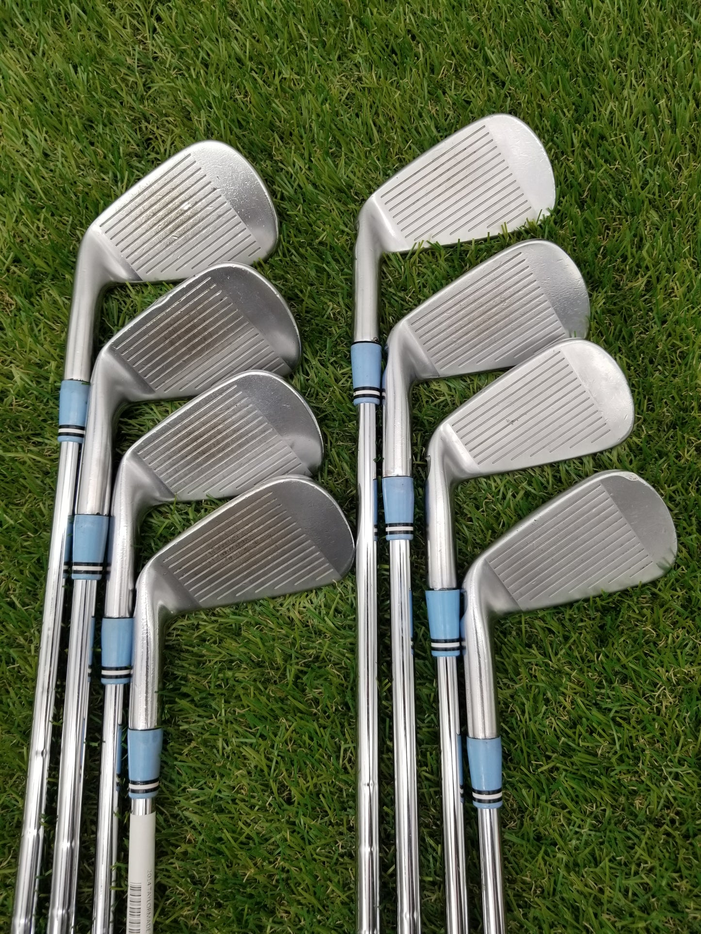 2014 TAYLORMADE TP MC IRON SET 3-PW EXTRA STIFF KBS 130 FAIR