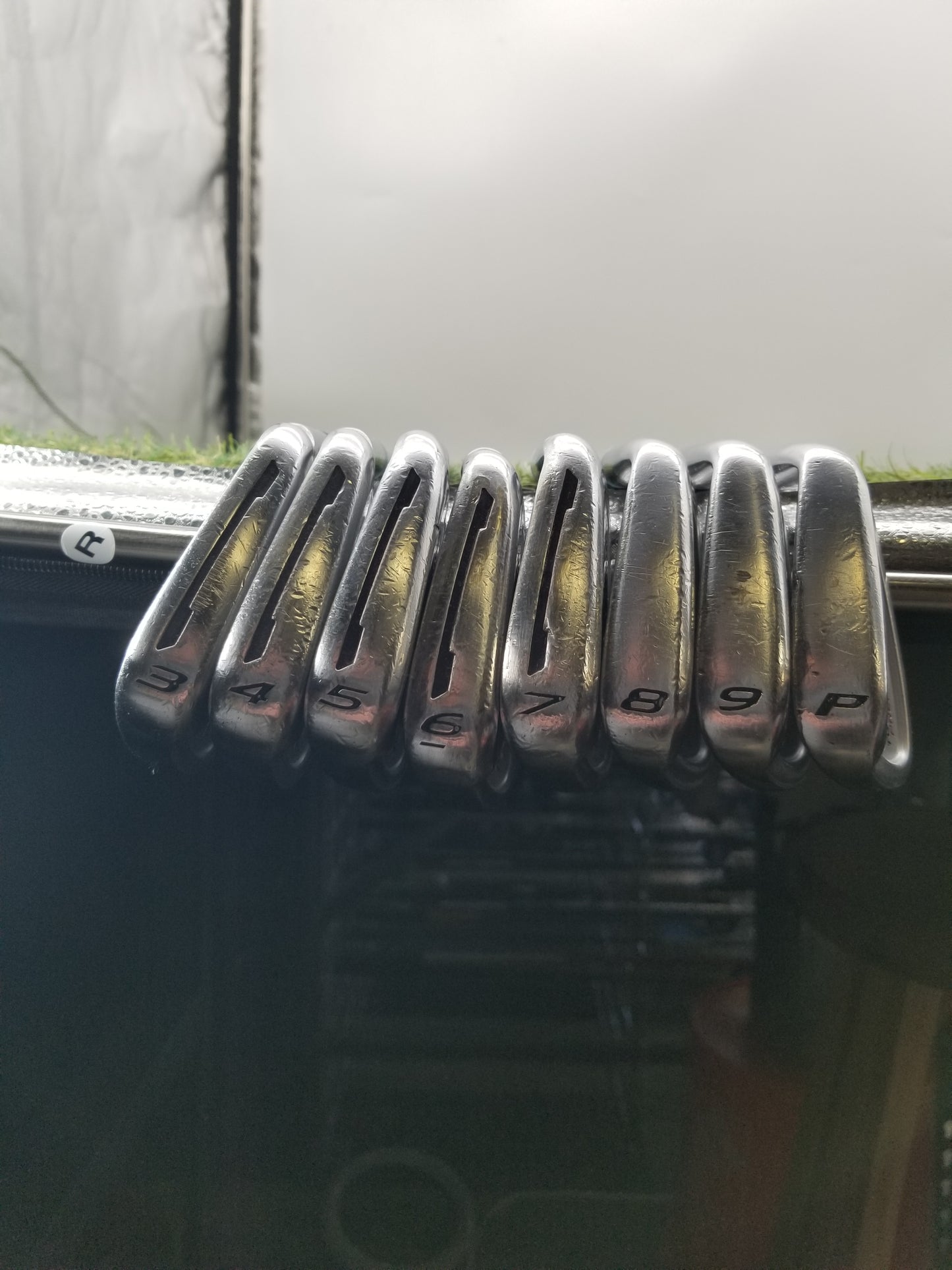 2014 TAYLORMADE TP MC IRON SET 3-PW EXTRA STIFF KBS 130 FAIR