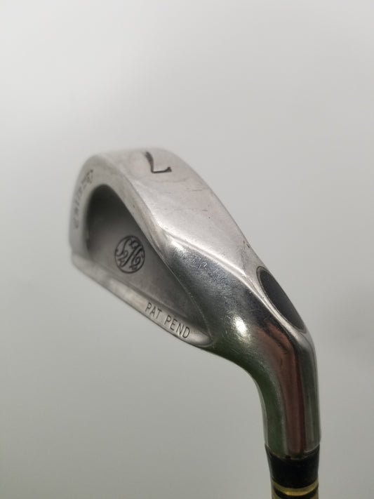 1988 CALLAWAY S2H2 7 IRON REGULAR TRUE TEMPER MEMPHIS "10" 38.5" FAIR