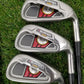 TAYLORMADE BURNER XD IRON SET 5-PW STIFF FUJIKURA FIT ON 160I FAIR