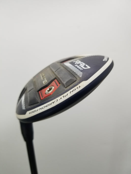 LEFTY 2021 COBRA KING RADSPEED 3 WOOD 14.5* STIFF HZRDUS GEN4 BLACK 70G GOOD