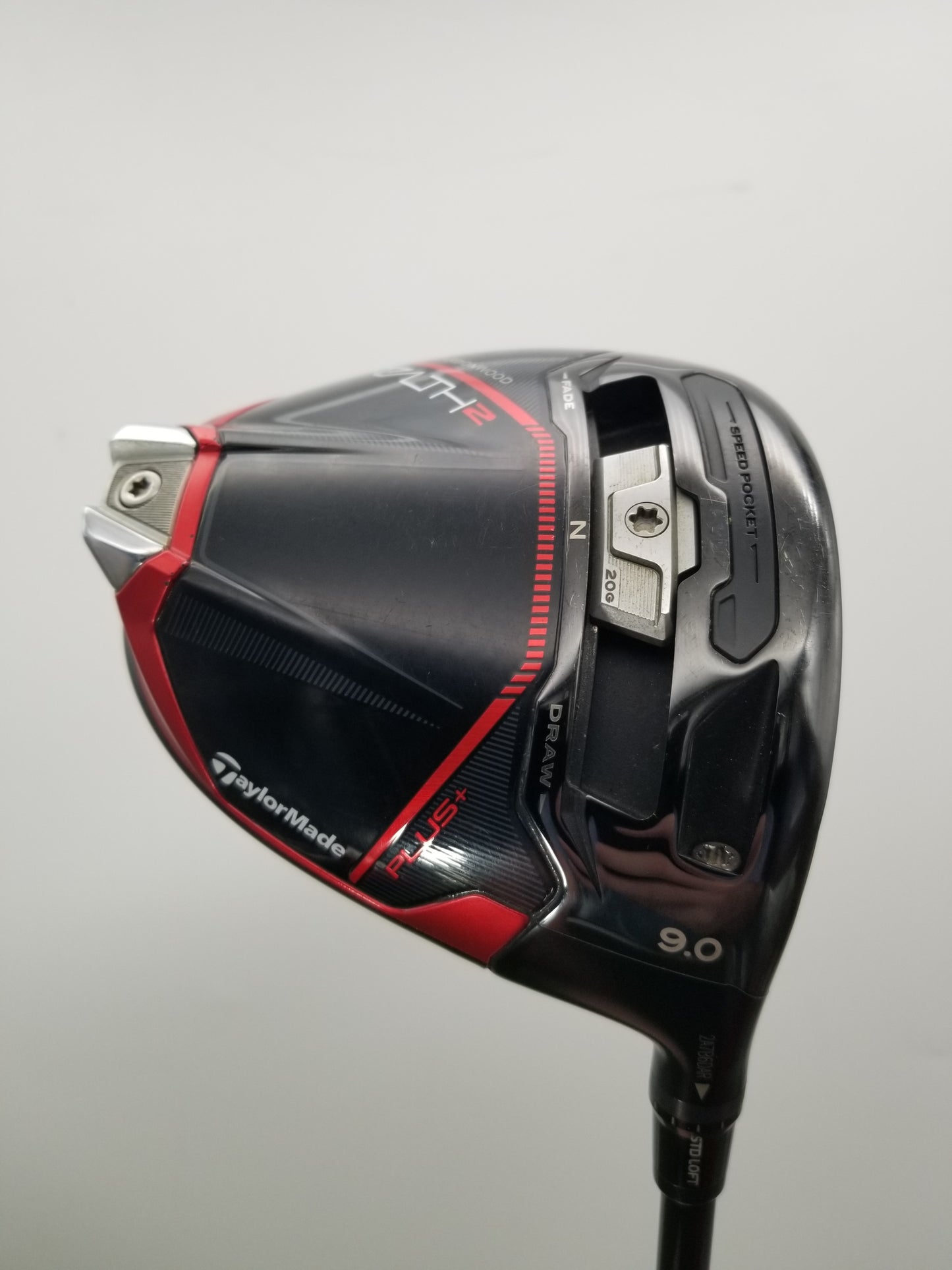 2023 TAYLORMADE STEALTH 2 PLUS DRIVER 9* XSTIFF HZRDUS GEN4 BLACK 60G VERYGOOD