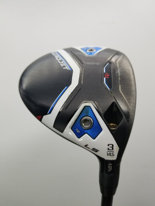 2023 COBRA AEROJET LS 3 WOOD 14.5* STIFF KAI'LI BLUE 70 +HC GOOD