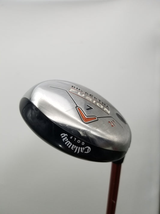 2006 CALLAWAY BIG BERTHA FUSION 7 WOOD 21* SENIOR ALDILA NVS ORANGE 55 FAIR