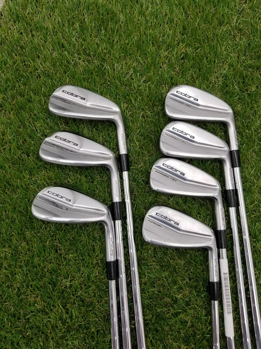 2022 COBRA KING FORGED TEC IRON SET 5-PW,GW XSTIFF NS PRO TOUR 130 VERYGOOD