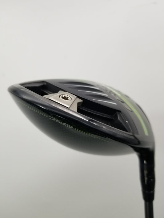 2021 CALLAWAY EPIC MAX DRIVER 10.5* REGULAR HZRDUS SMOKE GREEN IM10 +HC GOOD