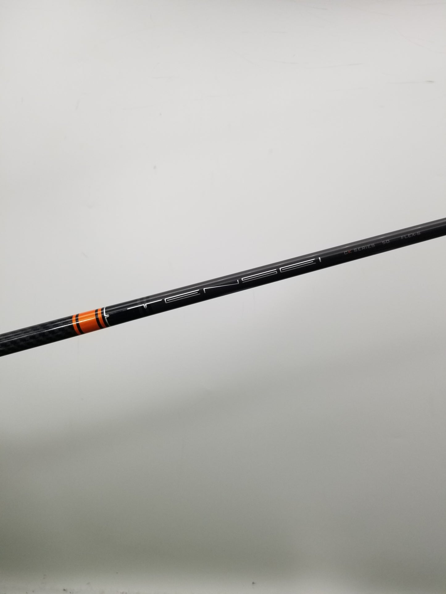 MITSUBISHI TENSEI CK 50 ORANGE DRIVER SHAFT TAYLORMADE TIP 57G VERYGOOD