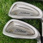 1998 TITLEIST DCI 981 IRON SET 3-PW STIFF TRUE TEMPER DYNAMIC GOLD S300 GOOD