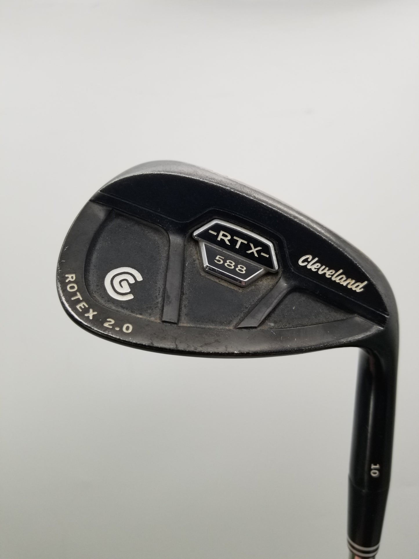 2014 CLEVELAND 588 RTX 2.0 CB BLACK SATIN WEDGE 52/10 WEDGE FLEX TT DYN.GOLD FAIR