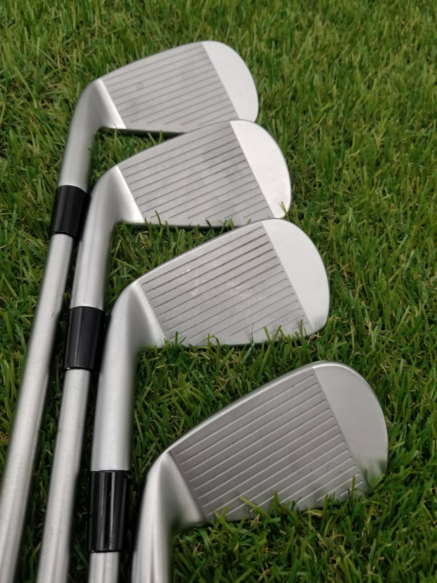 2023 TAYLORMADE P7MC IRON SET 4-PW STIFF KBS C-TAPER LITE 110 DEMO