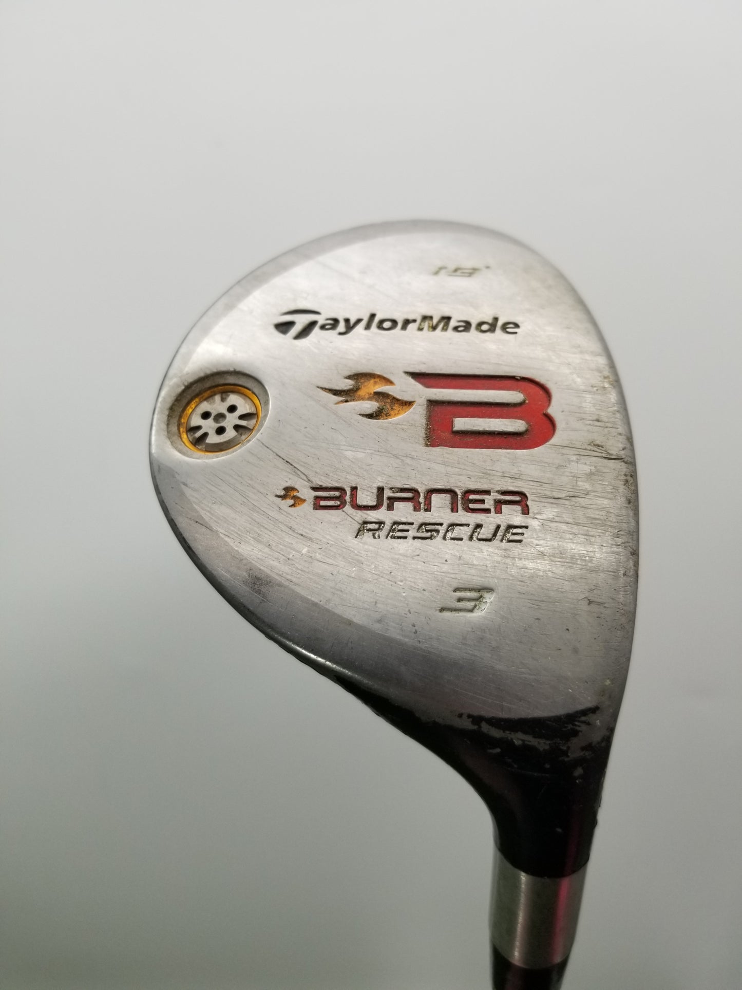 2008 TAYLORMADE BURNER 3 HYBRID 19* STIFF REAX 60 SUPERFAST POOR