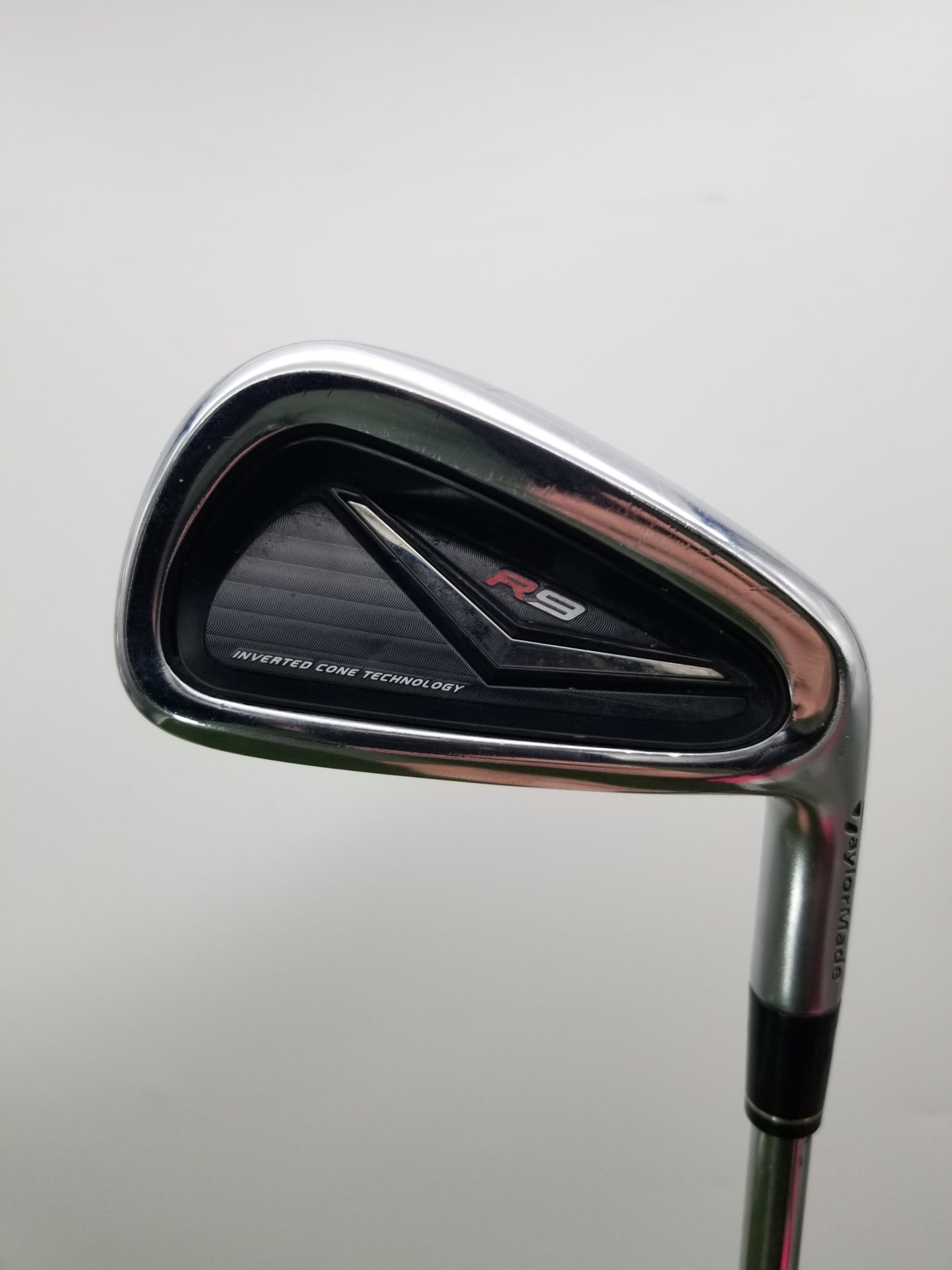 2010 TAYLORMADE R9 7 IRON STIFF BURNER 85 STEEL 37" GOOD