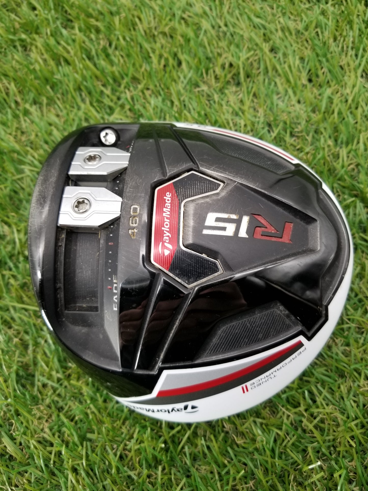 2014 TAYLORMADE R15 460 DRIVER 9.5* CLUBHEAD ONLY GOOD