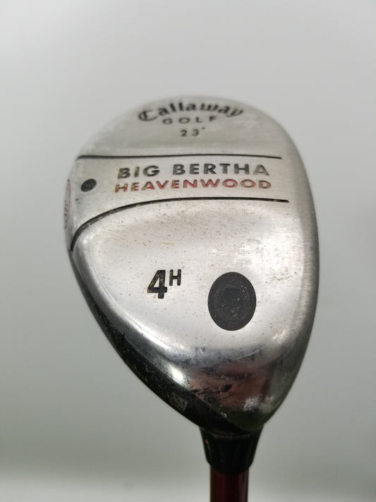 2007 CALLAWAY BIG BERTHA HEAVENWOOD 4 HYBRID 23* LIGHT RCH 75W 40" FAIR